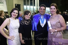 Rebeca, Rita, Joaquim e Antonieta Caracas