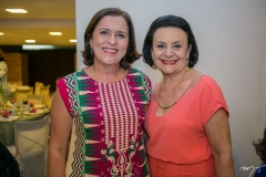Isabel Targino e Fatima Sanford