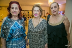 Itala Ventura, Irismar Linhares e Sílvia Moisés