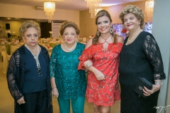 Laís Silveira, Neuzita e Silvinha Carneiro e Olga Sanford