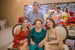 Ricardo, Silvinha, Neuzita e Silvana Carneiro