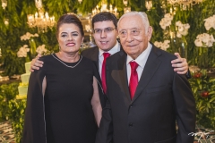 Silvana, Arthur e Adauto Bezerra
