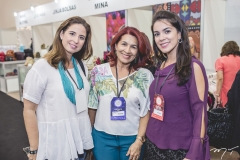 Aline Miranda, Cleide Castro e Renata Magalhães