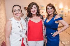 Denise Sanford, Luiza Fiúza e Katinha Rodrigues