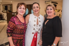 Lilia Quinderé, Denise Sanford e Vera Costa