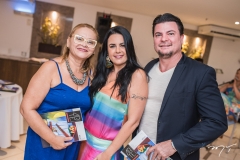 Regina Vasconcelos, Alex Moreira e Sarita Furtado