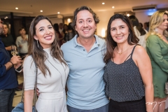 Renata Marinho, Rodrigo Parente e Luciana Cidrão