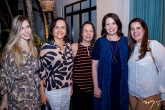 Manuela Pinto, Mazerelo Ramalho, Rita Stella, Ana Valeska Maia e Luciana Bruno