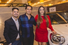 Carlos Fabrício, Ricardo Feitosa e Juliana Araújo