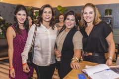 Flávia Laprovitera, Márcia Teixeira, Miriam Bastos e Denise Bastos