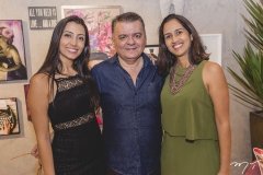 Lais Sampaio, Omar de Albuquerque e Luciana Brasileiro