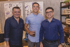 Omar de Albuquerque, Afonso Tomoda e Isaac Furtado