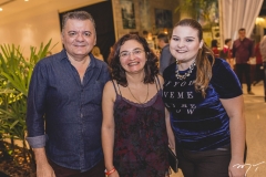 Omar de Albuquerque, Débora Freitas e Luiza Queiroz