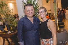 Omar de Albuquerque e Fernanda Santos