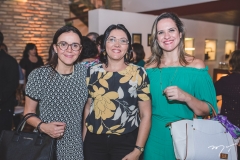 Veridiana Soares, Sônia Parente e Juliane Guimarães