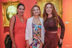 Ana Carolina Fontenele, Lenise Rocha e Cláudia Quental