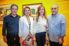Cláudio e Lenise Rocha, Karísia e Luis Pontes