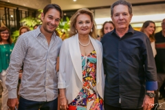 Cláudio, Lenise e Cláudio Rocha