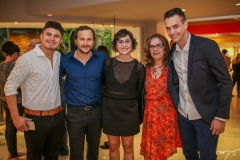Everton Gomes, Thiago Braga, Rachel Vallego, Denise Guiglemeti e Victor Lima