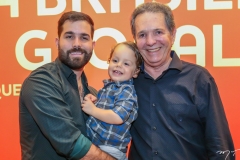 Felipe, Bento e Cláudio Rocha