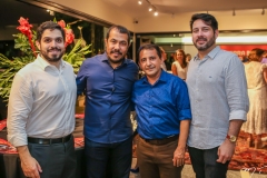 Fernando Laprovitera, Antônio Almeida, Paulo Maia e Márcio Nunes