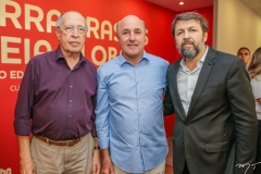 Lúcio Alcantara, Silvio Frota e Élcio Batista