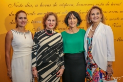 Manoela Bacelar, Renata Jereissati, Denise Mattar e Lenise Rocha