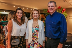 Márcia Travessoni, Lenise Rocha e Randal Pompeu