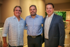 Ricardo Bacelar, Edson Queiroz Neto e Rodrigo Barroso