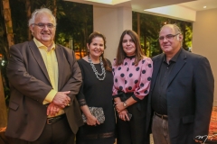Roberto Menescal, Lina Sena, Candice Graziano e Euler Muniz