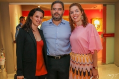 Viviane Rocha, Edson Queiroz Neto e Ticiana Queiroz