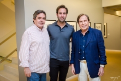 Totonho Laprovitera, Vitor Frota e Lázaro Medeiros