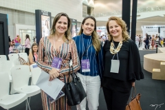Juliana Guimarães, Raquel Vasconcelos e Kelly Whitehurst