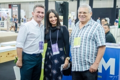 Naldo Aguiar, Juliana Guimarães e Paulo Alexandre