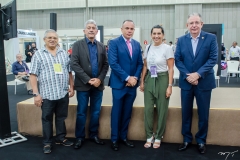 Paulo Alexandre, Lélio Matias, Elano Guilherme, Márcia Travessoni e  Ricardo Cavalcante