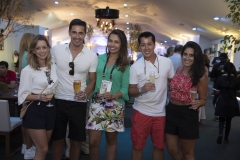 Andressa Bergamo, Rafael Magri, Bianca Ferrari, Diego Shimohirao e Natalie Bergamo