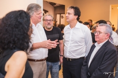 Abertura da exposição de Chico Albuquerque