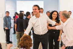 Abertura da exposição de Chico Albuquerque