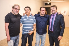 Paulo Linhares, Paulo Mota, Roberto Freire e Élcio Batista