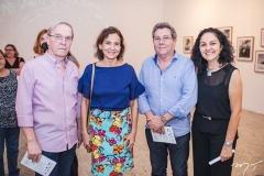 Roberto Albuquerque, Izolda Cela, Bernardo Albuquerque e Patrícia Veloso