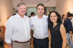 Sérgio Burgi, Camilo Santana e Patrícia Veloso