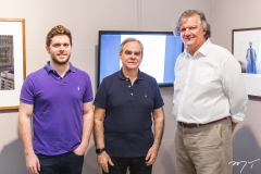 Victor Perlingeiro, Max Perlingeiro e Sérgio Burgi