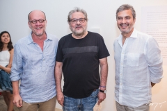 Zé Soares, Paulo Linhares e Tiago Santana
