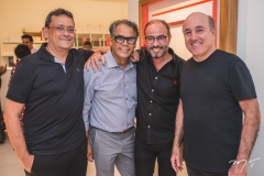 José Guedes, Jaildo Marinho, Marcus Novais e Silvio Frota
