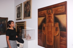 Abertura da mostra "Arte Moderna in Brasile"