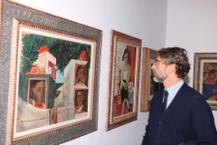Abertura da mostra "Arte Moderna in Brasile"