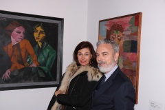 Abertura da mostra "Arte Moderna in Brasile"