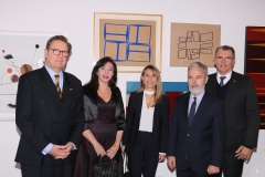 Abertura da mostra "Arte Moderna in Brasile"
