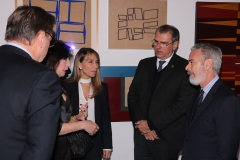 Abertura da mostra "Arte Moderna in Brasile"
