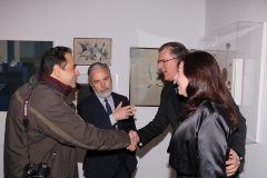 Abertura da mostra "Arte Moderna in Brasile"